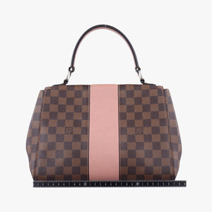 Pre-owned Louis Vuitton Bond Street EBENE×Magnolia Damier Canvas×Taurillon leather N64417 shoulderbag | stylenewstar