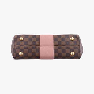 Pre-owned Louis Vuitton Bond Street EBENE×Magnolia Damier Canvas×Taurillon leather N64417 shoulderbag | stylenewstar