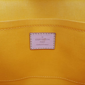 Pre-owned Louis Vuitton Bellflower PM Yellow Vernis M91731 shoulderbag | stylenewstar