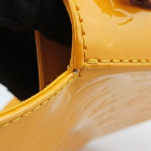 Pre-owned Louis Vuitton Bellflower PM Yellow Vernis M91731 shoulderbag | stylenewstar