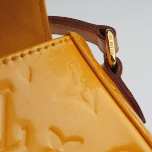 Pre-owned Louis Vuitton Bellflower PM Yellow Vernis M91731 shoulderbag | stylenewstar
