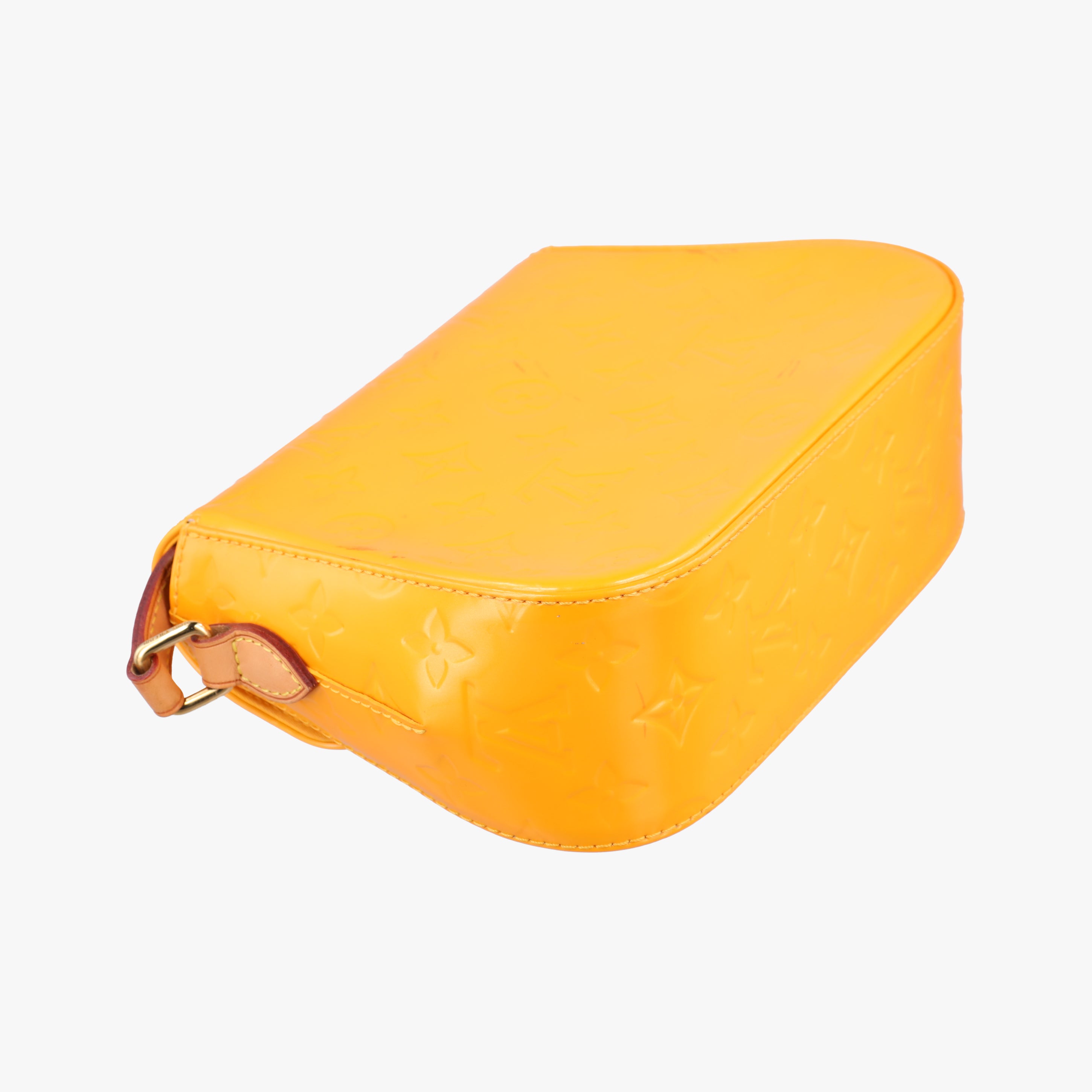 Pre-owned Louis Vuitton Bellflower PM Yellow Vernis M91731 shoulderbag | stylenewstar