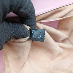 Vintage Gucci Padlock Pink Leather 432182 shoulderbag | stylenewstar