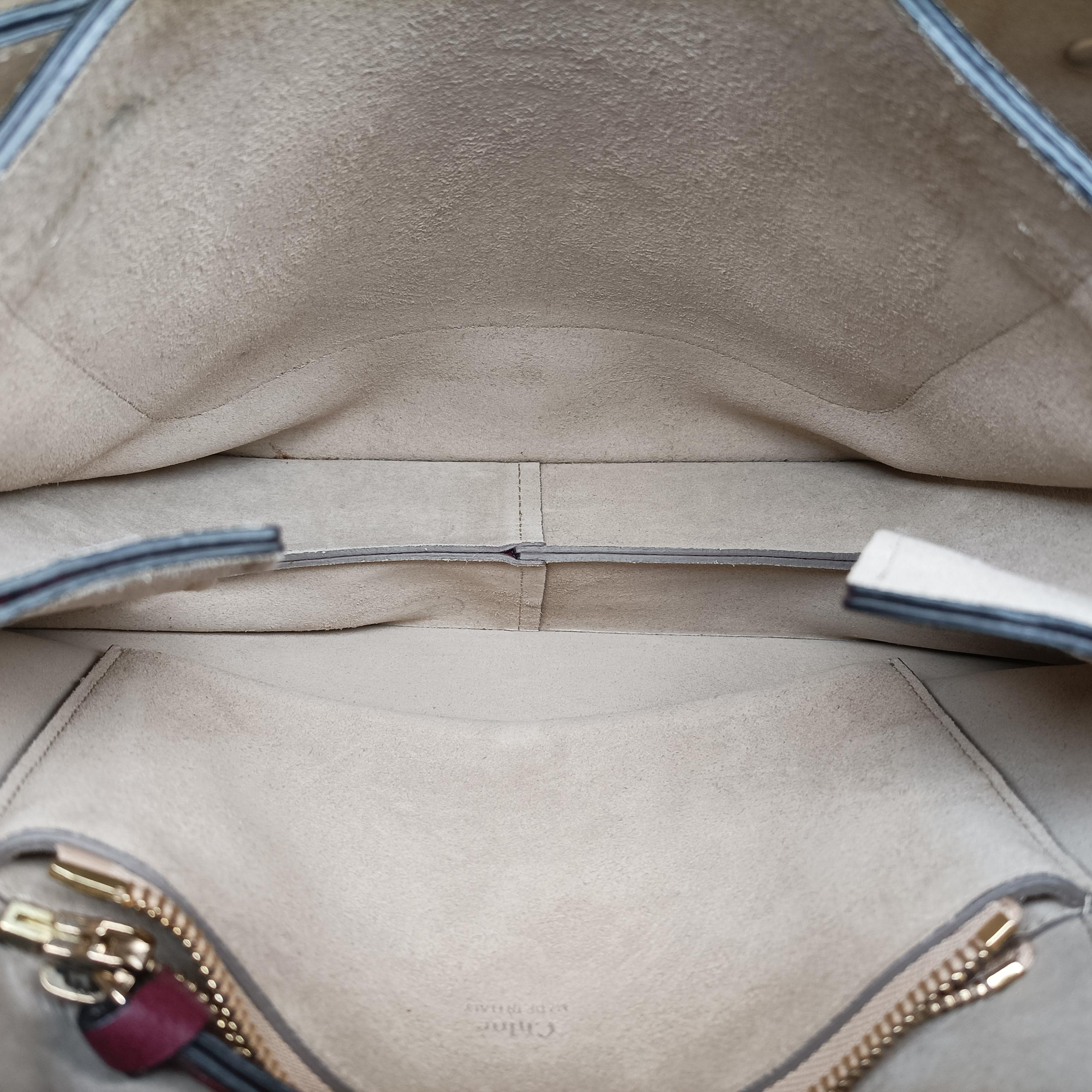 Pre-owned Chloe FAYE Burgundy Leather  shoulderbag | stylenewstar