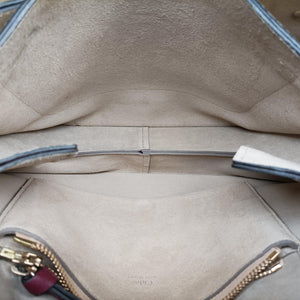 Pre-owned Chloe FAYE Burgundy Leather  shoulderbag | stylenewstar