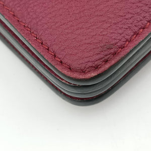 Pre-owned Chloe FAYE Burgundy Leather  shoulderbag | stylenewstar