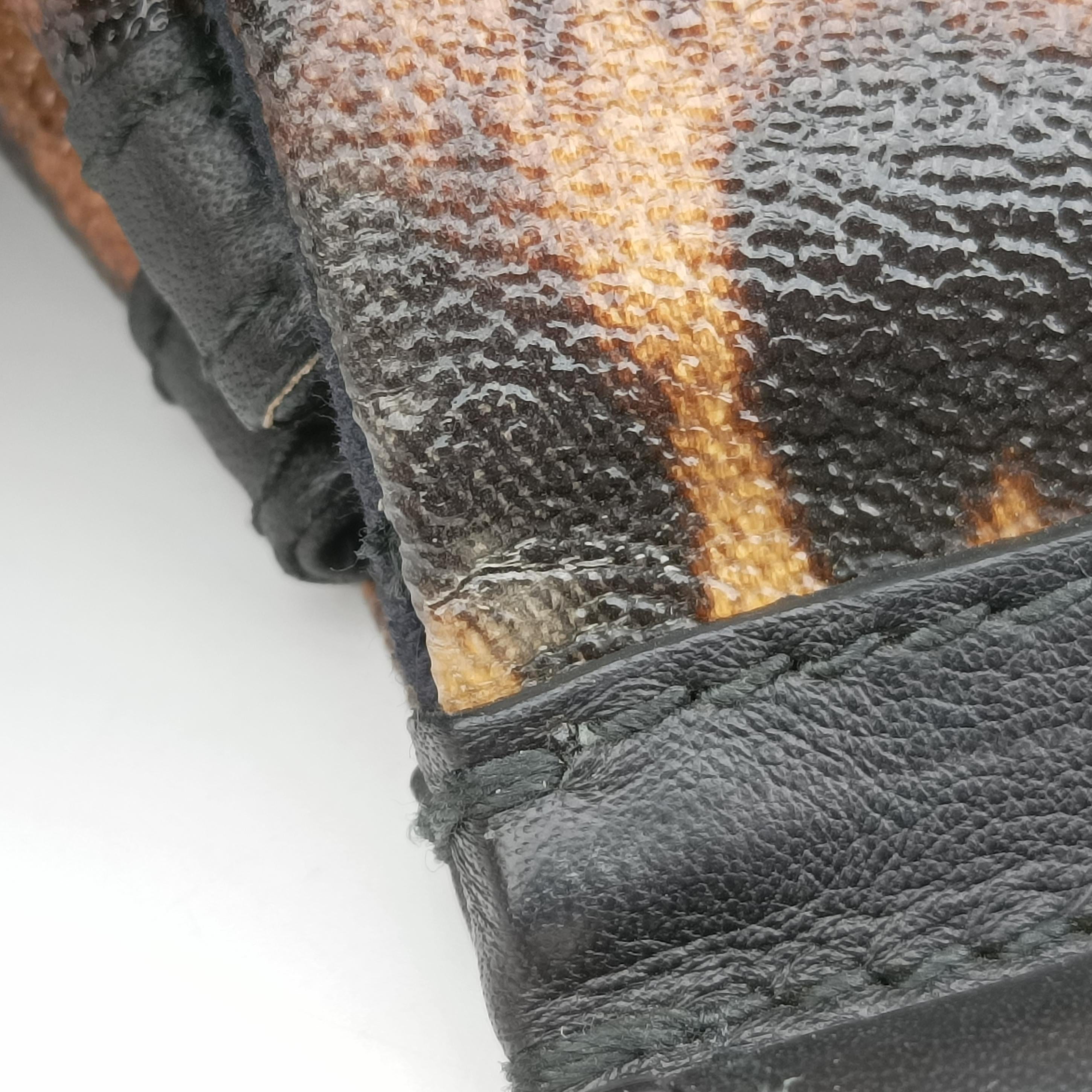 Pre-owned Dolce & Gabbana SICILY Leopard Multicolour PVC coated canvas  shoulderbag | stylenewstar