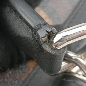 Pre-owned Dolce & Gabbana SICILY Leopard Multicolour PVC coated canvas  shoulderbag | stylenewstar