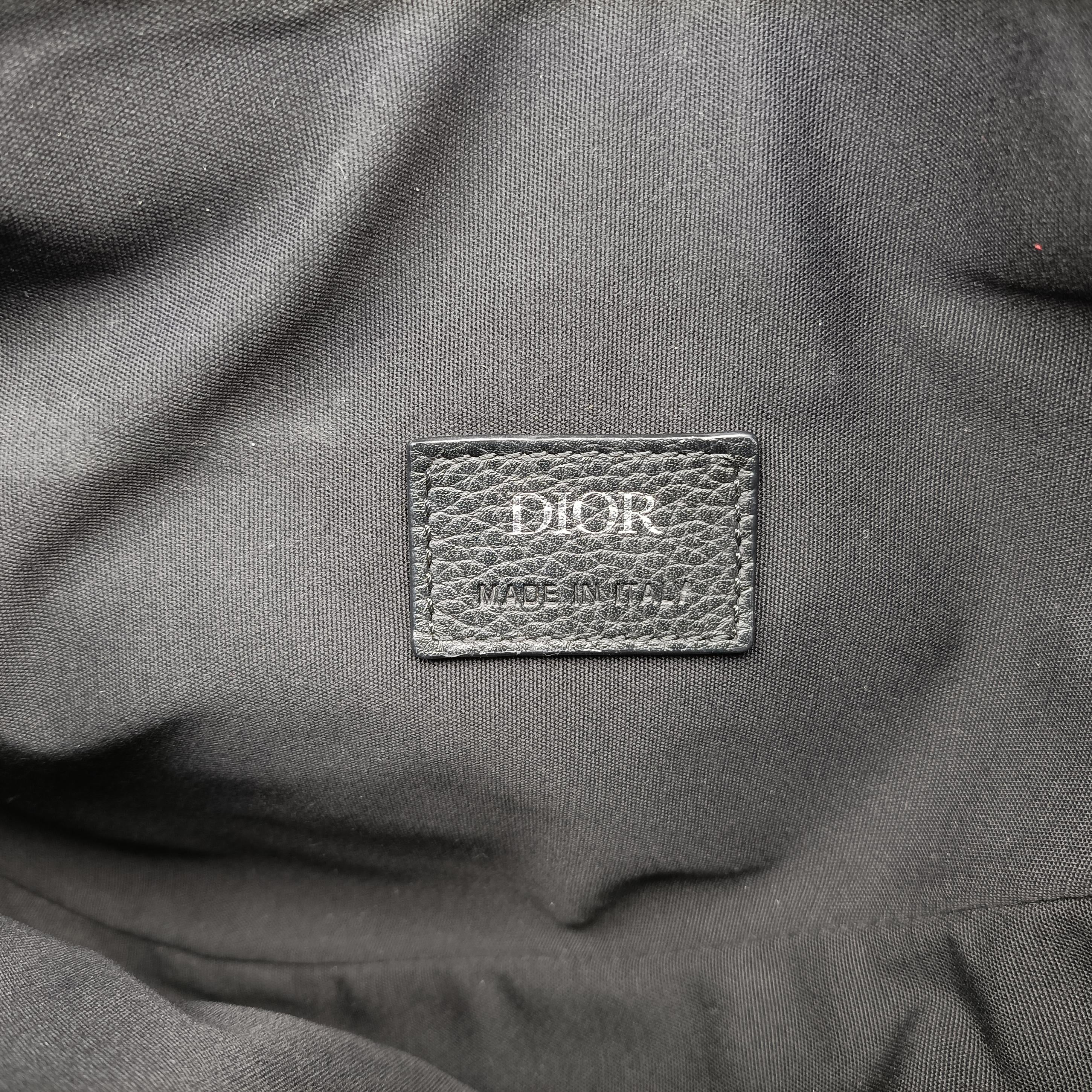 Secondhand Christian Dior Saddle Black leather  crossbodybag | stylenewstar