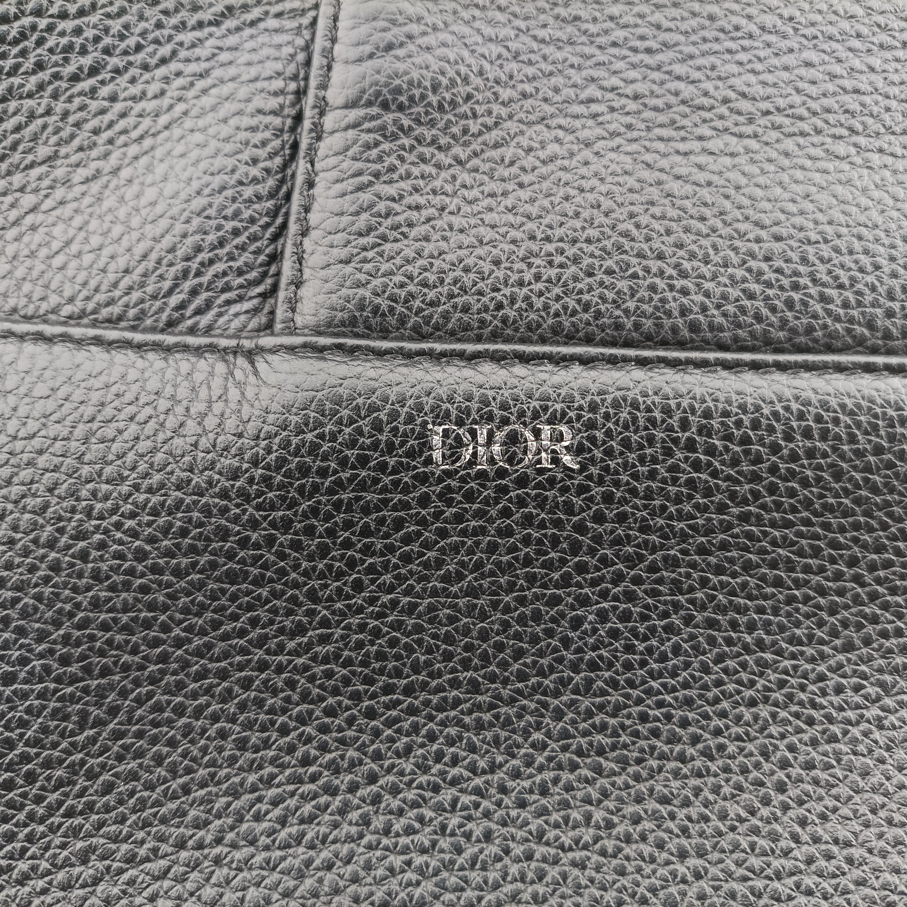 Secondhand Christian Dior Saddle Black leather  crossbodybag | stylenewstar