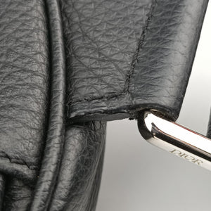 Secondhand Christian Dior Saddle Black leather  crossbodybag | stylenewstar