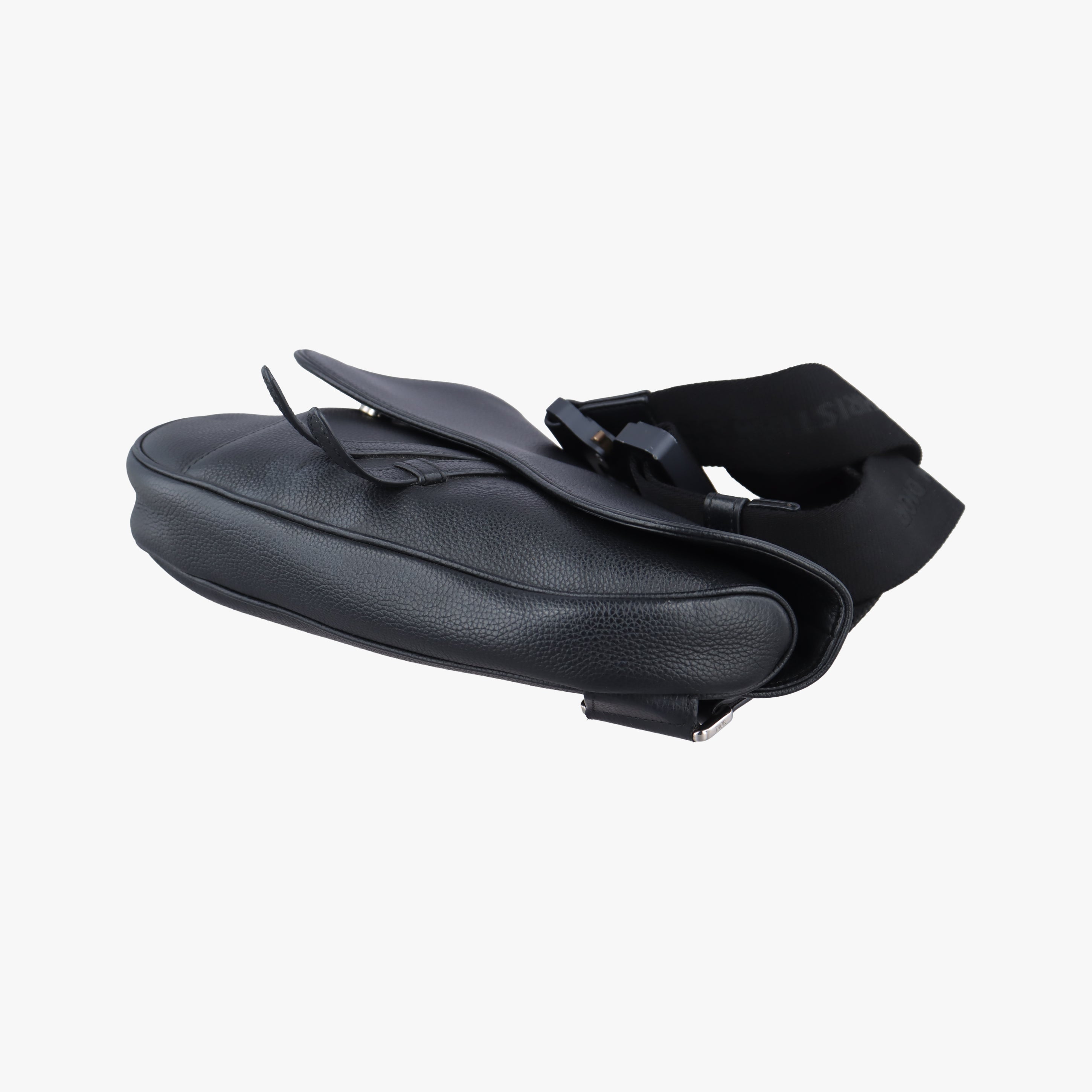 Secondhand Christian Dior Saddle Black leather  crossbodybag | stylenewstar