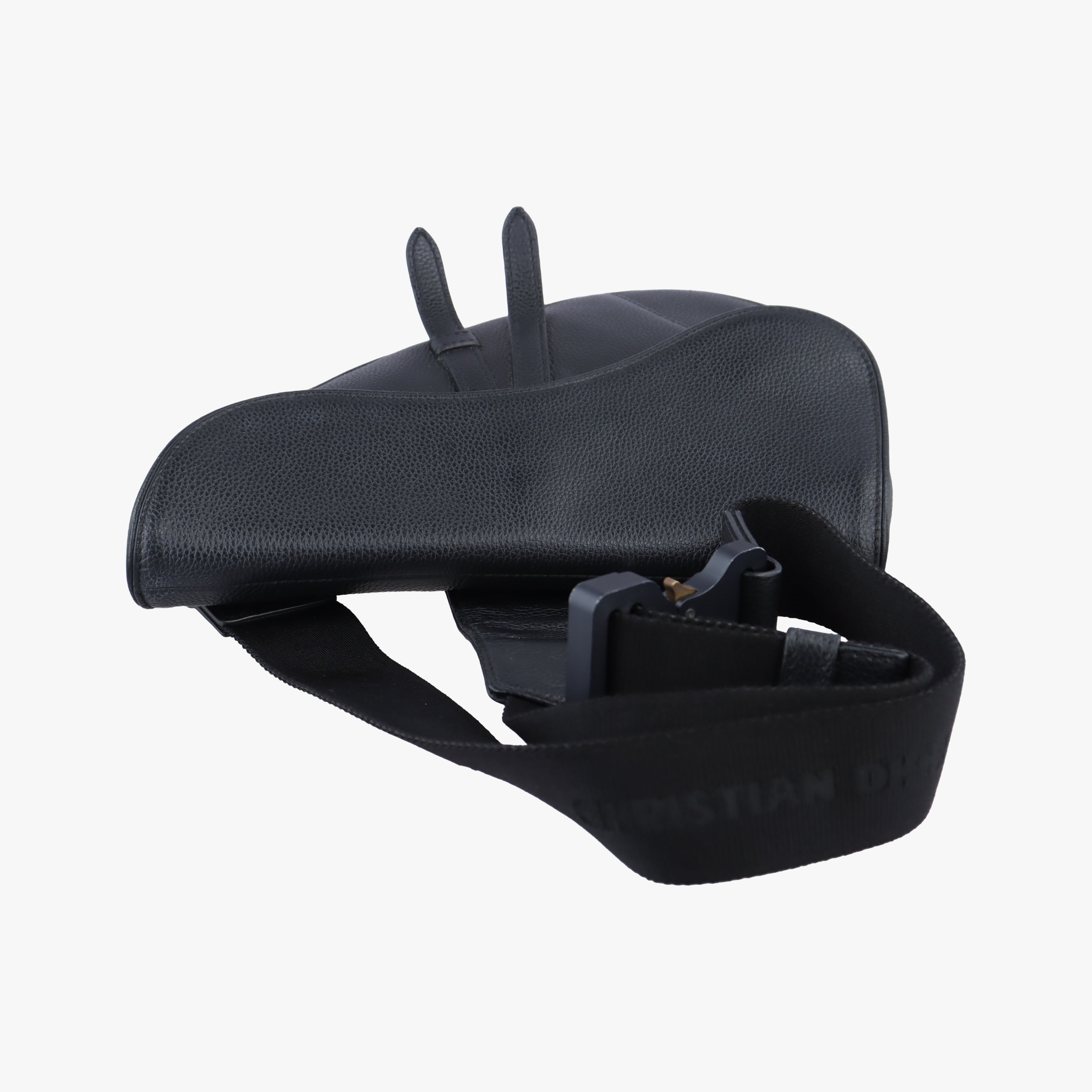 Secondhand Christian Dior Saddle Black leather  crossbodybag | stylenewstar