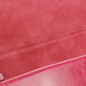 Vintage Christian Dior Lady Dior Red Lambskin  shoulderbag | stylenewstar