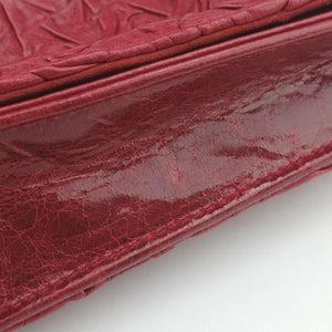 Vintage Christian Dior Lady Dior Red Lambskin  shoulderbag | stylenewstar