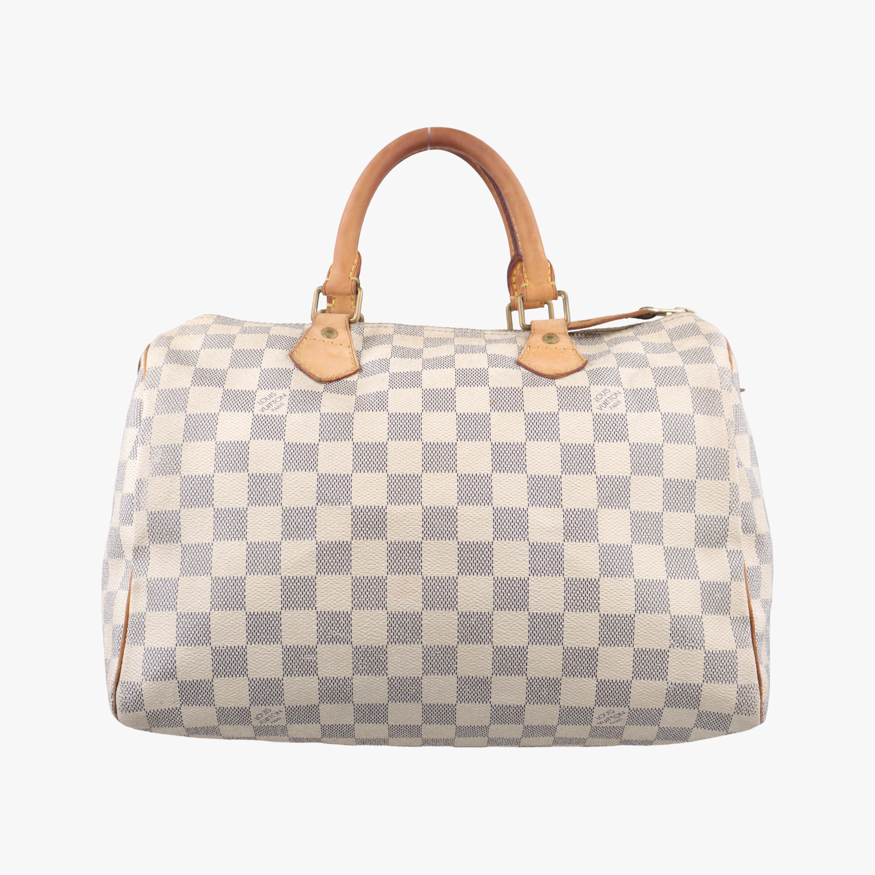 Pre-owned Louis Vuitton Speedy 30 Azur Damier Canvas N41533 handbag | stylenewstar