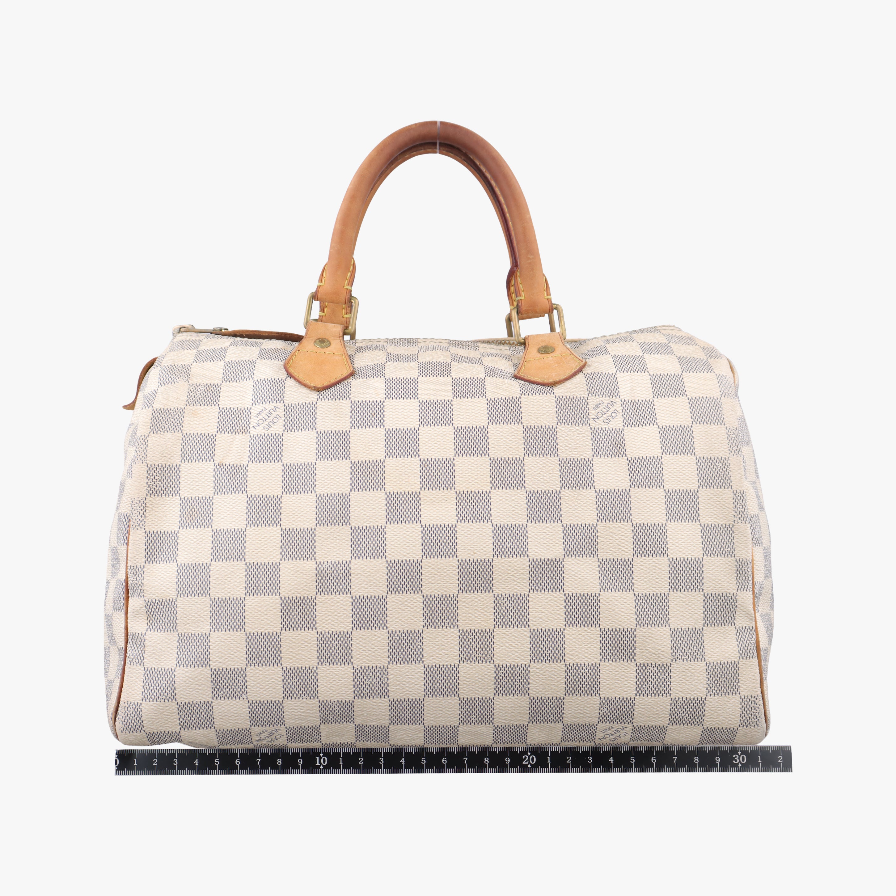 Pre-owned Louis Vuitton Speedy 30 Azur Damier Canvas N41533 handbag | stylenewstar