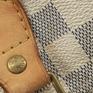 Pre-owned Louis Vuitton Speedy 30 Azur Damier Canvas N41533 handbag | stylenewstar