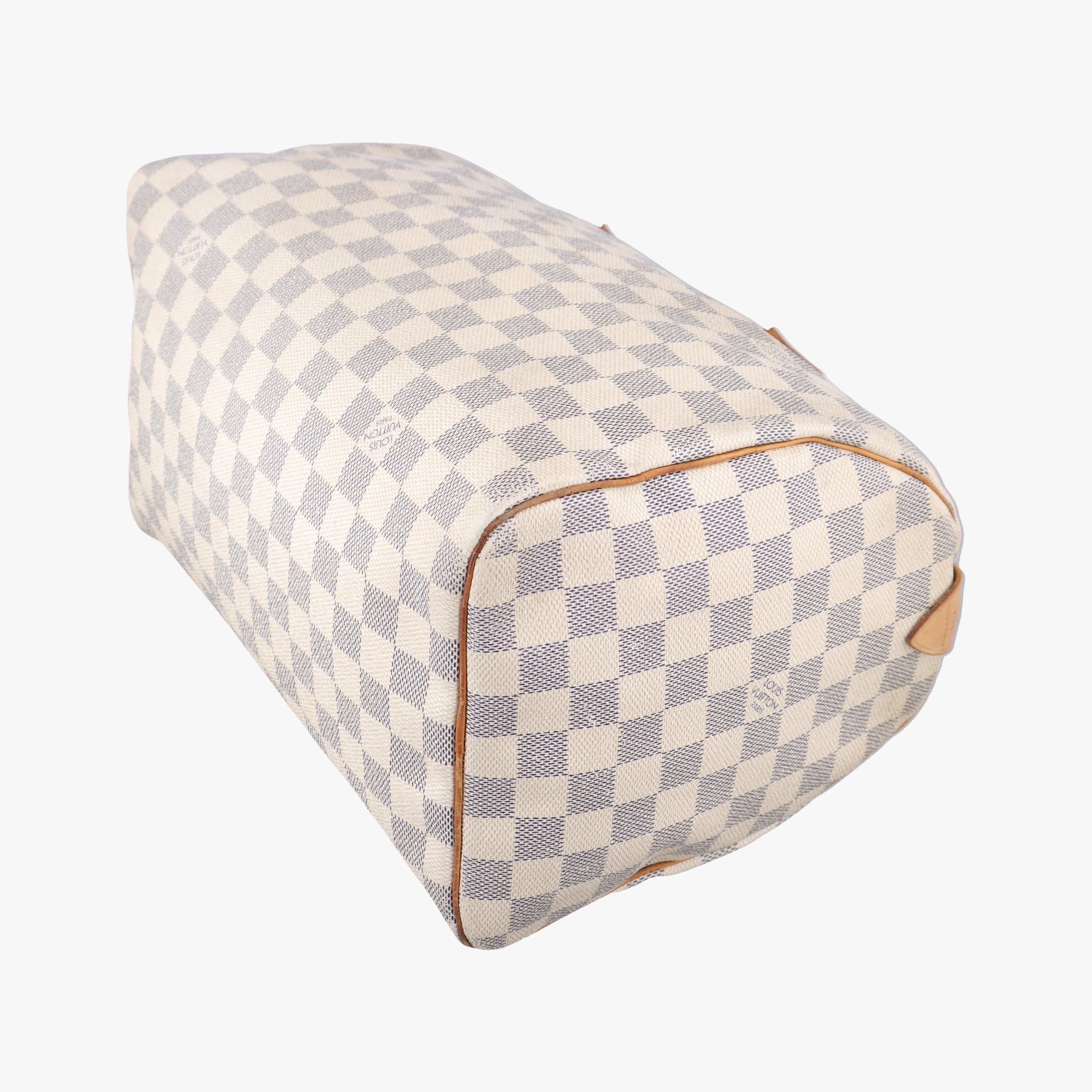 Pre-owned Louis Vuitton Speedy 30 Azur Damier Canvas N41533 handbag | stylenewstar