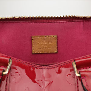 Pre-owned Louis Vuitton Alma PM pomme d'amour Vernis M90096 handbag | stylenewstar