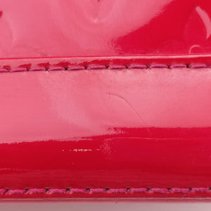 Pre-owned Louis Vuitton Alma PM pomme d'amour Vernis M90096 handbag | stylenewstar