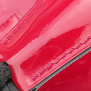 Pre-owned Louis Vuitton Alma PM pomme d'amour Vernis M90096 handbag | stylenewstar