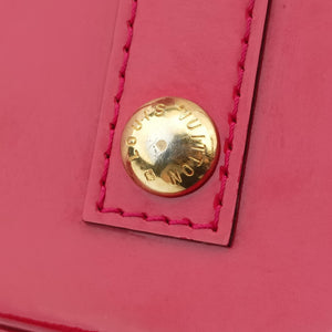 Pre-owned Louis Vuitton Alma PM pomme d'amour Vernis M90096 handbag | stylenewstar