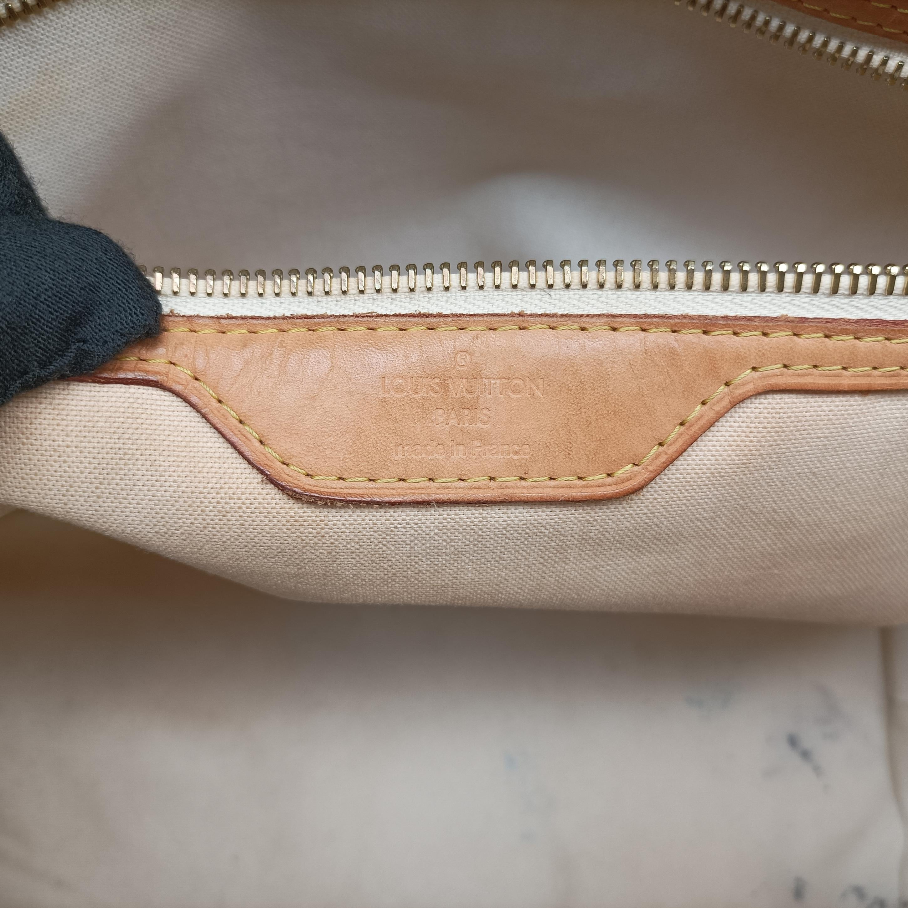 Pre-owned Louis Vuitton Plein Soleil Cabas PM AZUR Damier Canvas N41179 shoulderbag | stylenewstar