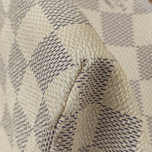 Pre-owned Louis Vuitton Plein Soleil Cabas PM AZUR Damier Canvas N41179 shoulderbag | stylenewstar