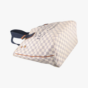 Pre-owned Louis Vuitton Plein Soleil Cabas PM AZUR Damier Canvas N41179 shoulderbag | stylenewstar
