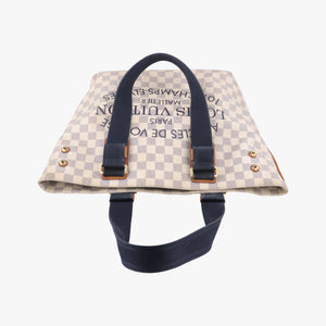 Pre-owned Louis Vuitton Plein Soleil Cabas PM AZUR Damier Canvas N41179 shoulderbag | stylenewstar