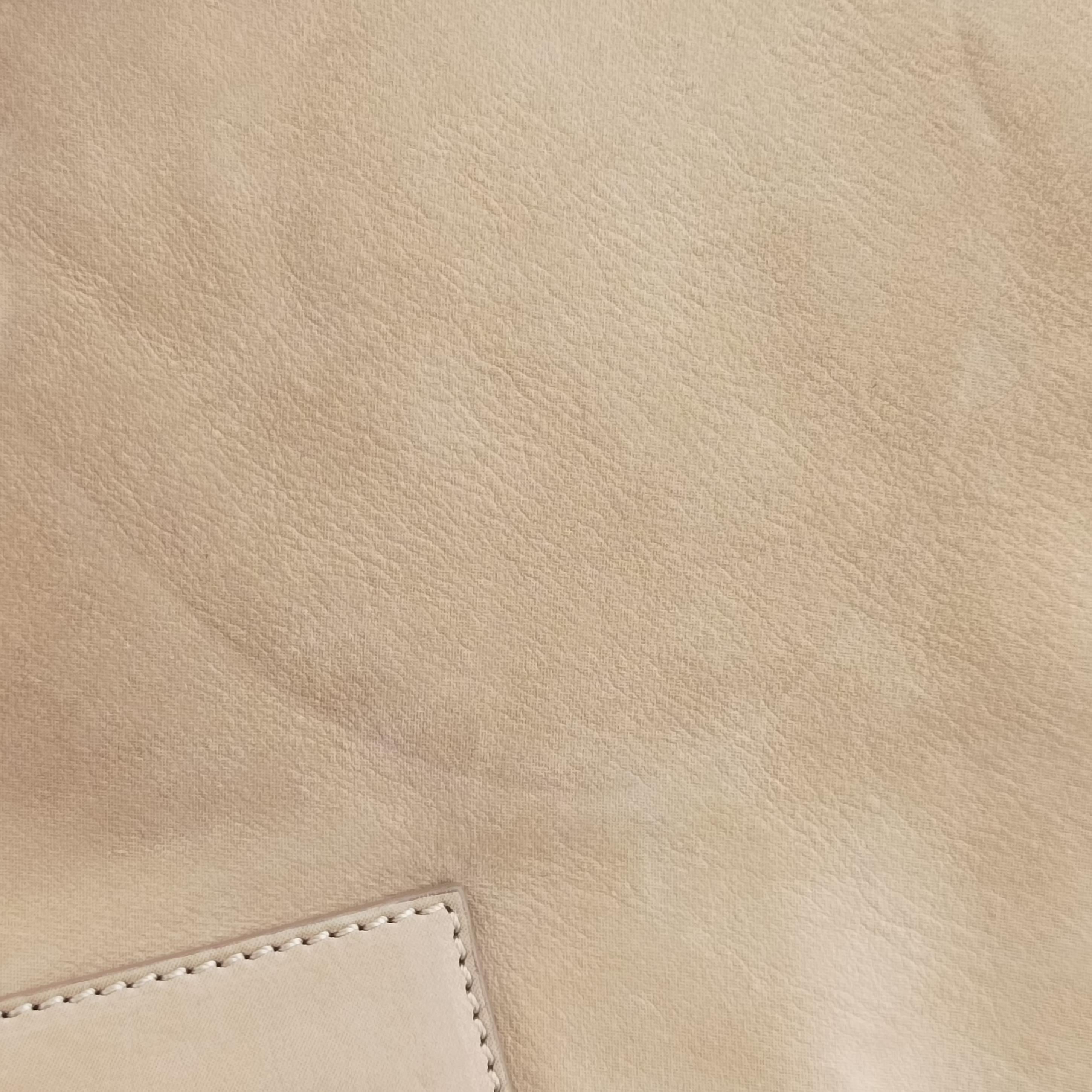 Pre-owned Fendi Big Mamma Forever Flap Beige Leather 8BR638 shoulderbag | stylenewstar