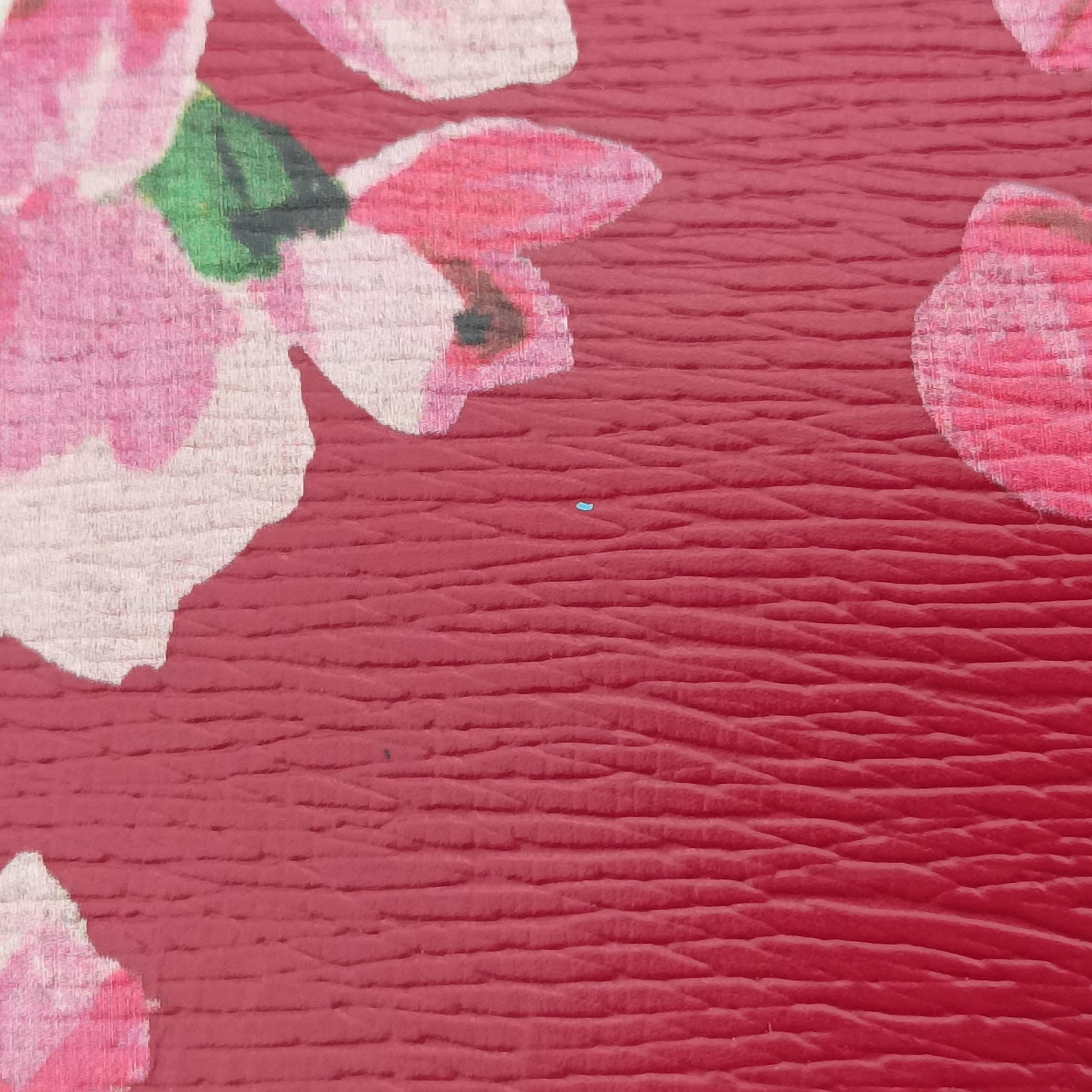 Secondhand Gucci Bamboo Shopper Red×Multicolour Leather 323660 handbag | stylenewstar