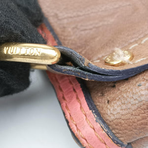 Pre-owned Louis Vuitton Underground Flat Messenger Brown × Pink Leather M40369 shoulderbag | stylenewstar