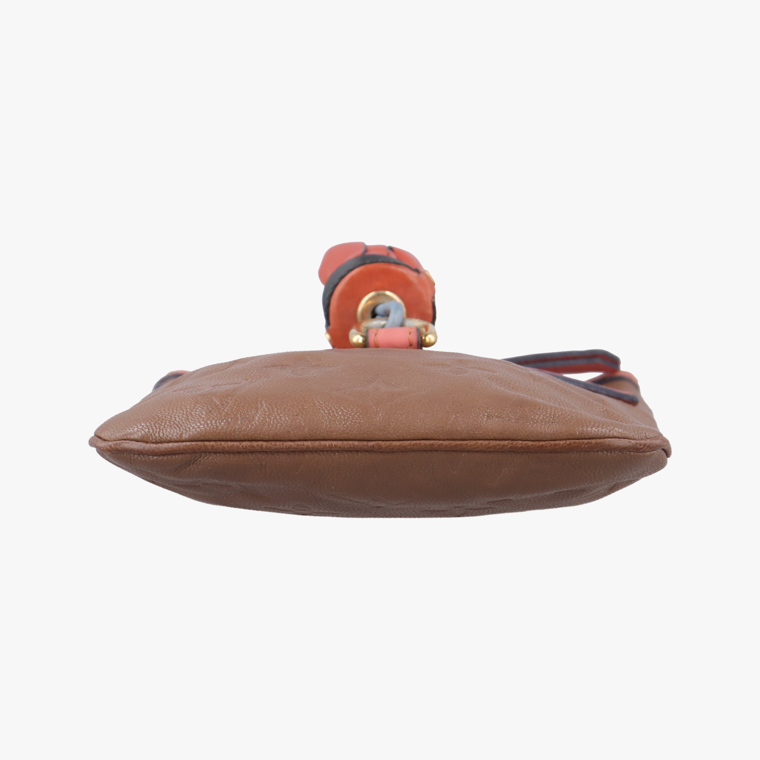 Pre-owned Louis Vuitton Underground Flat Messenger Brown × Pink Leather M40369 shoulderbag | stylenewstar