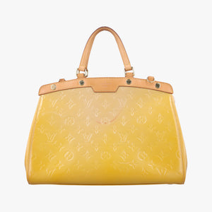Pre-owned Louis Vuitton Bréa MM Dunne Vernis M90180 shoulderbag | stylenewstar