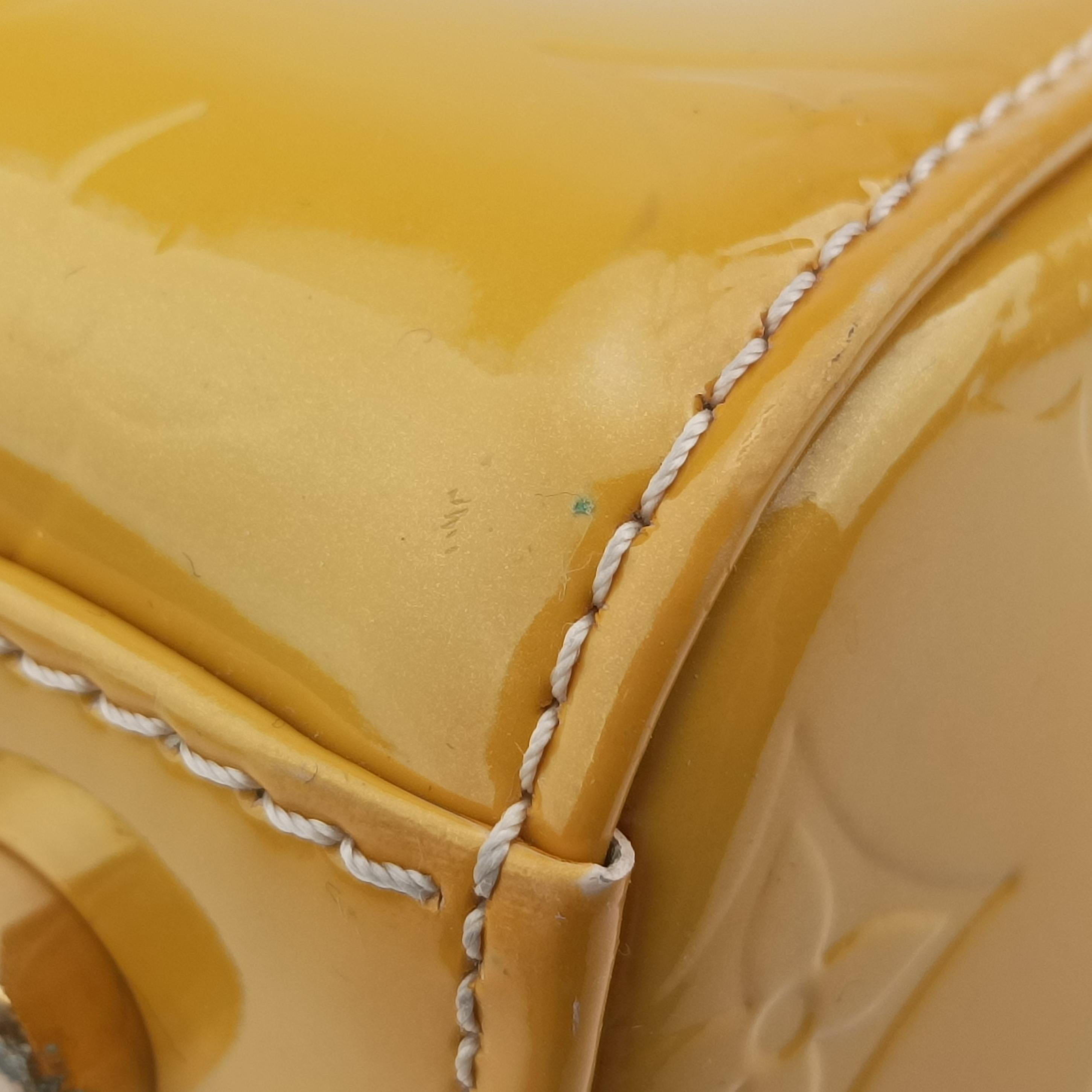 Pre-owned Louis Vuitton Bréa MM Dunne Vernis M90180 shoulderbag | stylenewstar