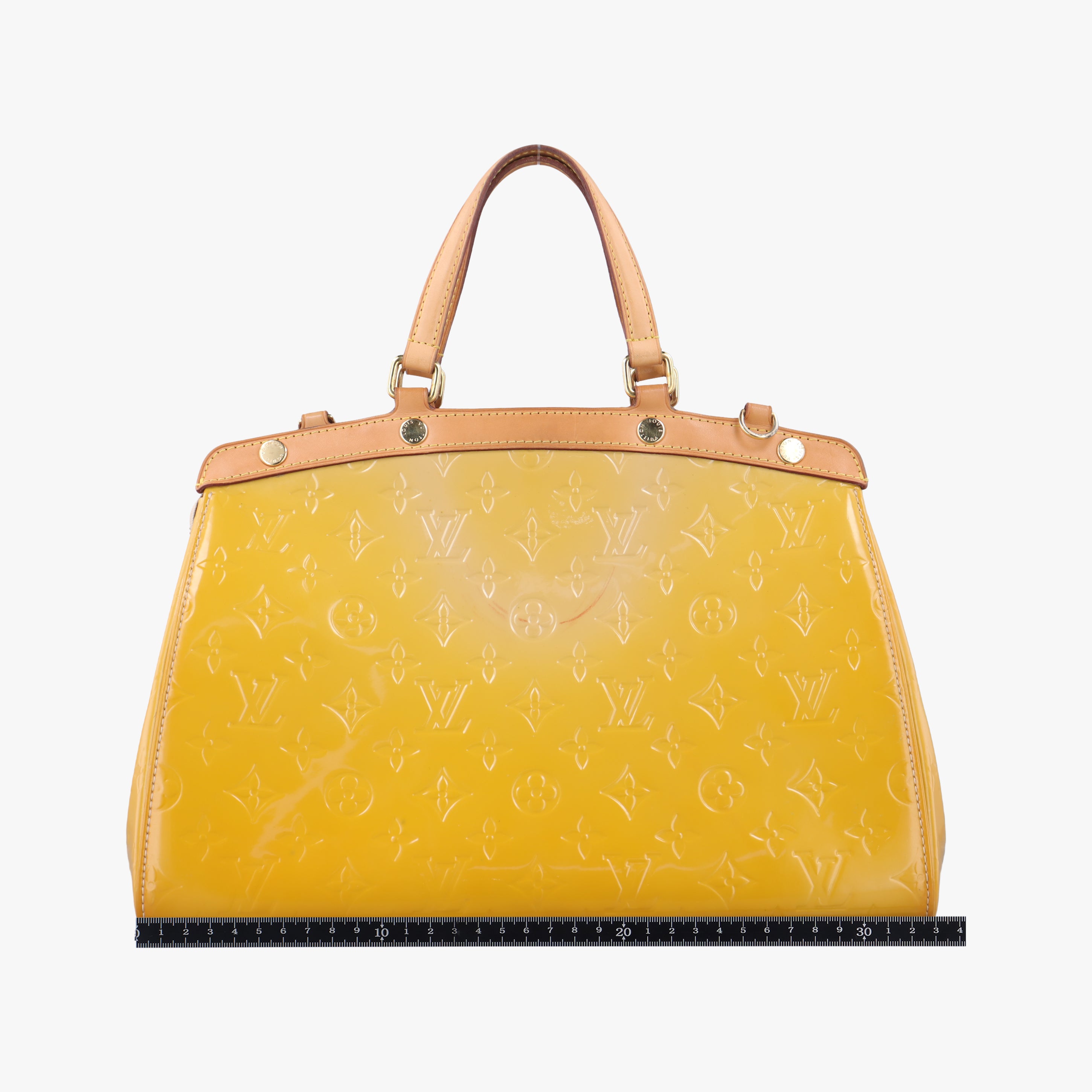 Pre-owned Louis Vuitton Bréa MM Dunne Vernis M90180 shoulderbag | stylenewstar