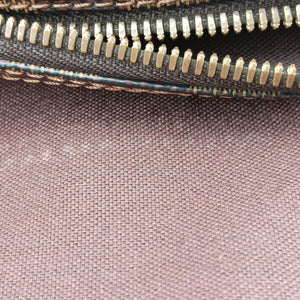 Pre-owned Louis Vuitton SHELTON EBENE Damier Canvas N41149 shoulderbag | stylenewstar