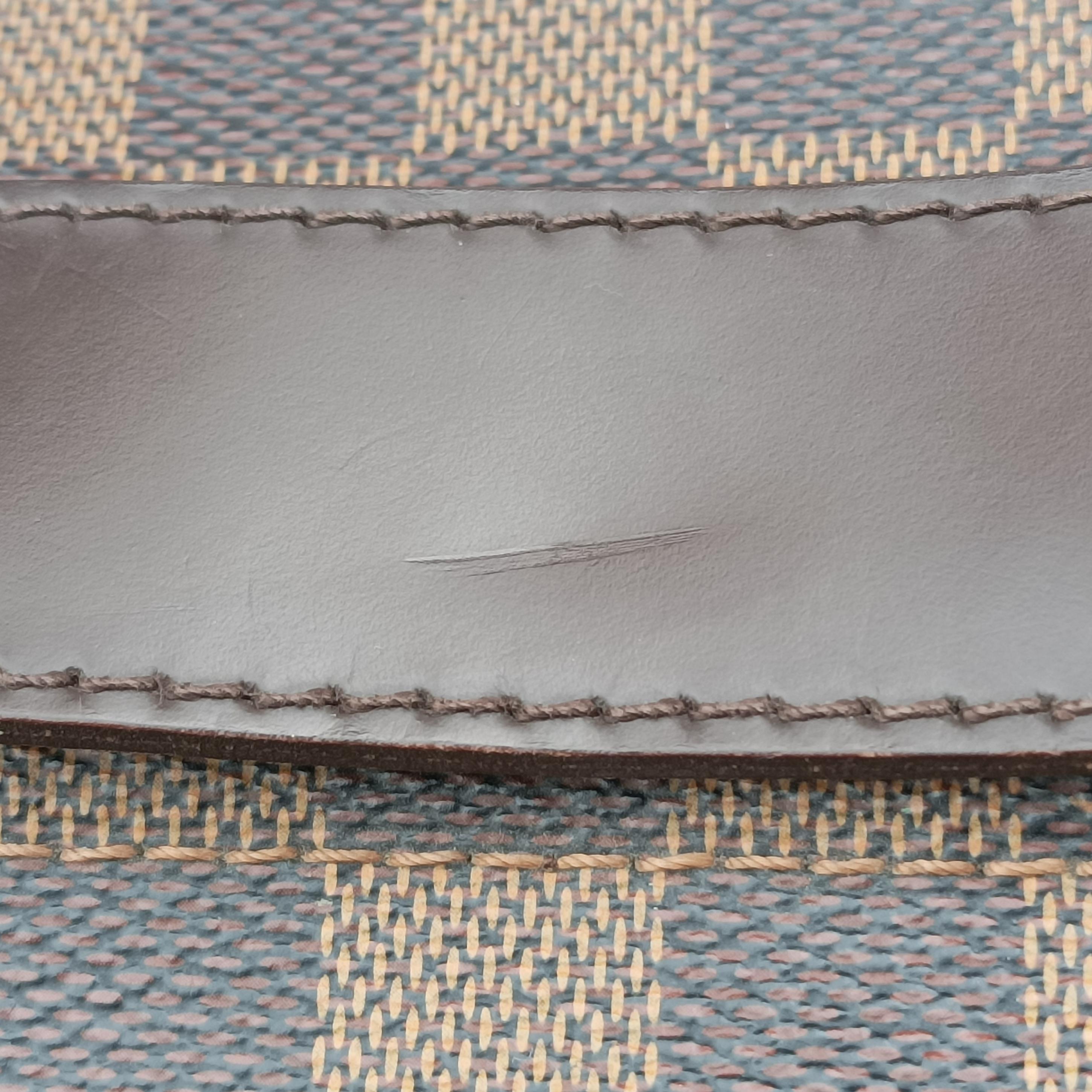 Pre-owned Louis Vuitton SHELTON EBENE Damier Canvas N41149 shoulderbag | stylenewstar