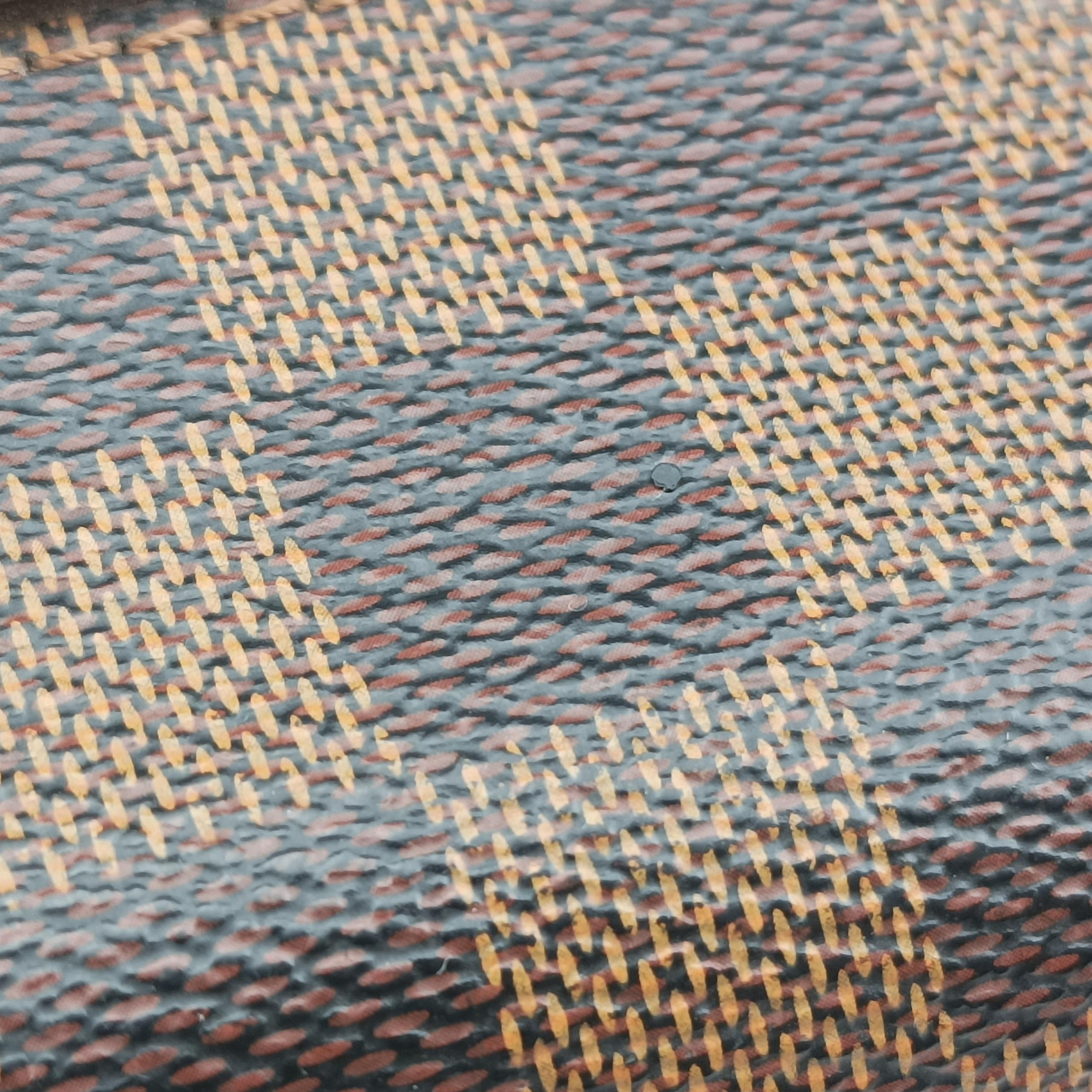 Pre-owned Louis Vuitton SHELTON EBENE Damier Canvas N41149 shoulderbag | stylenewstar