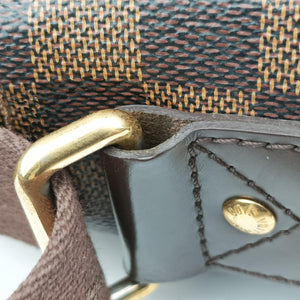 Pre-owned Louis Vuitton SHELTON EBENE Damier Canvas N41149 shoulderbag | stylenewstar