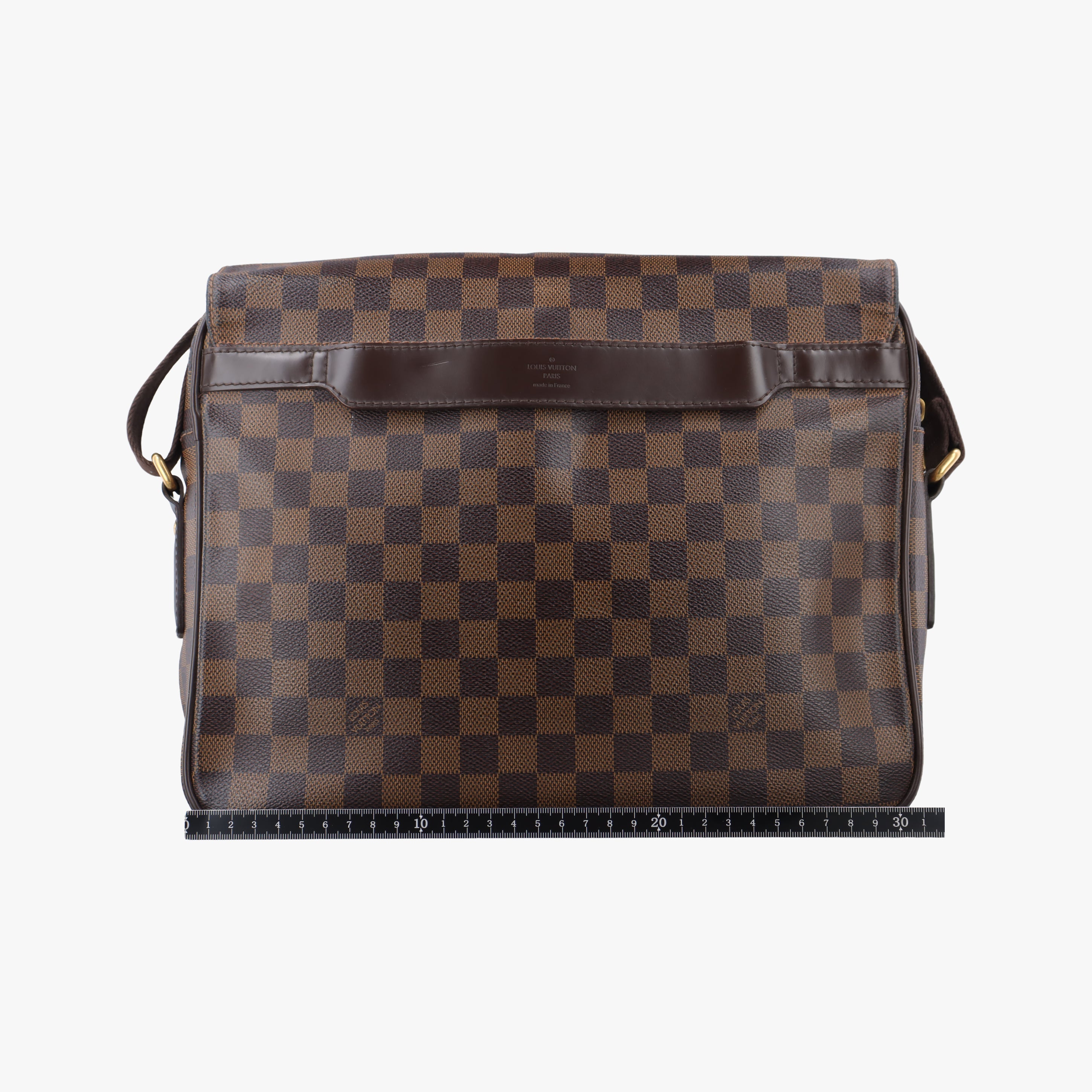 Pre-owned Louis Vuitton SHELTON EBENE Damier Canvas N41149 shoulderbag | stylenewstar