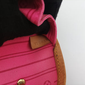 Secondhand Louis Vuitton Neverfull MM brown×multi Monogram rose M48613 clutchbag | stylenewstar