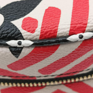 Pre-owned Louis Vuitton LV Crafty Boite Chapeau Soupour CREME ROUGE Monogram Giant M45366 shoulderbag | stylenewstar