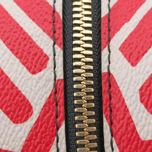 Pre-owned Louis Vuitton LV Crafty Boite Chapeau Soupour CREME ROUGE Monogram Giant M45366 shoulderbag | stylenewstar