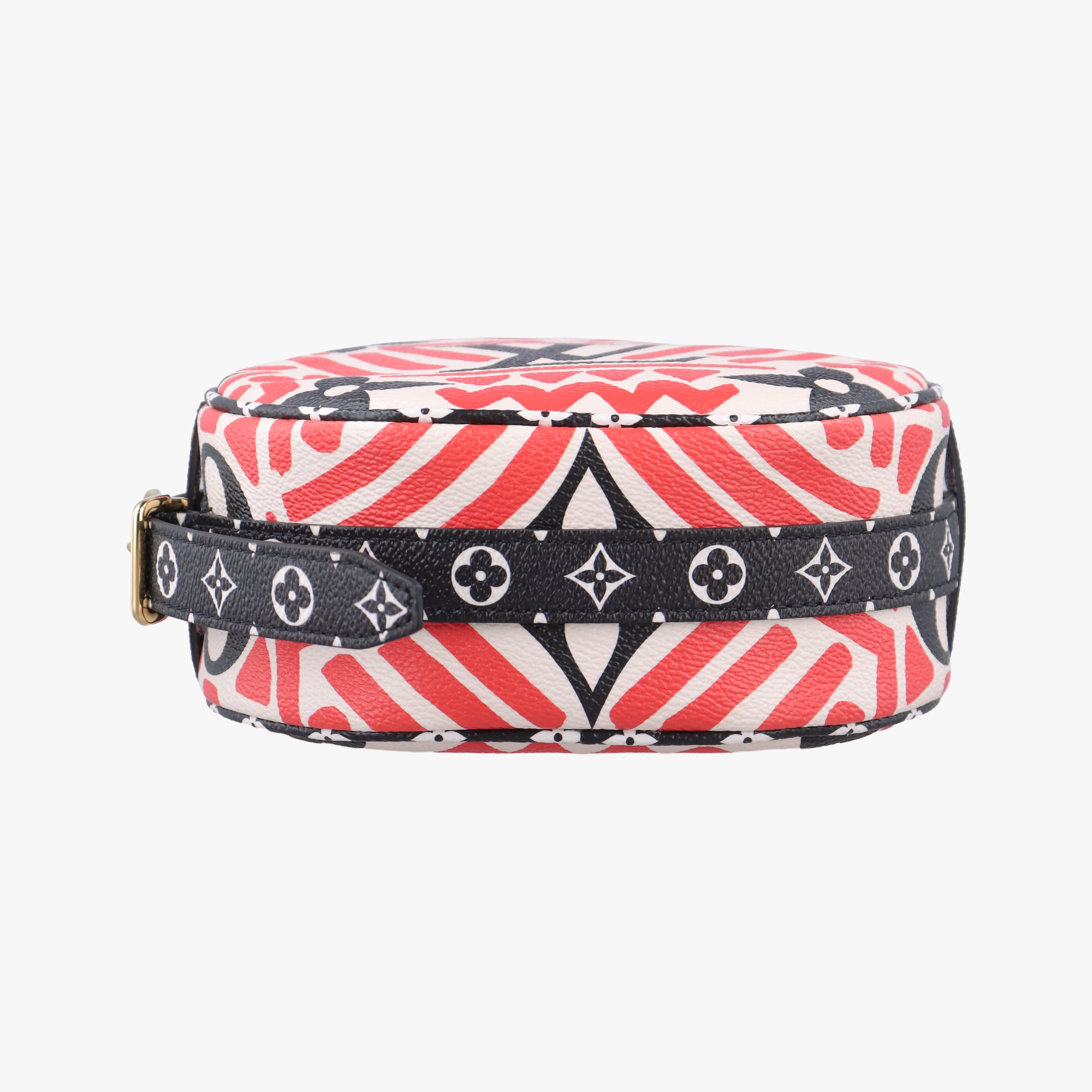 Pre-owned Louis Vuitton LV Crafty Boite Chapeau Soupour CREME ROUGE Monogram Giant M45366 shoulderbag | stylenewstar