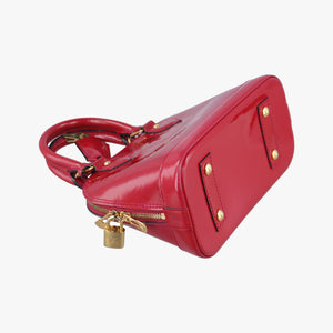 Vintage Louis Vuitton Alma BB pomme d'amour Vernis M91606 shoulderbag | stylenewstar