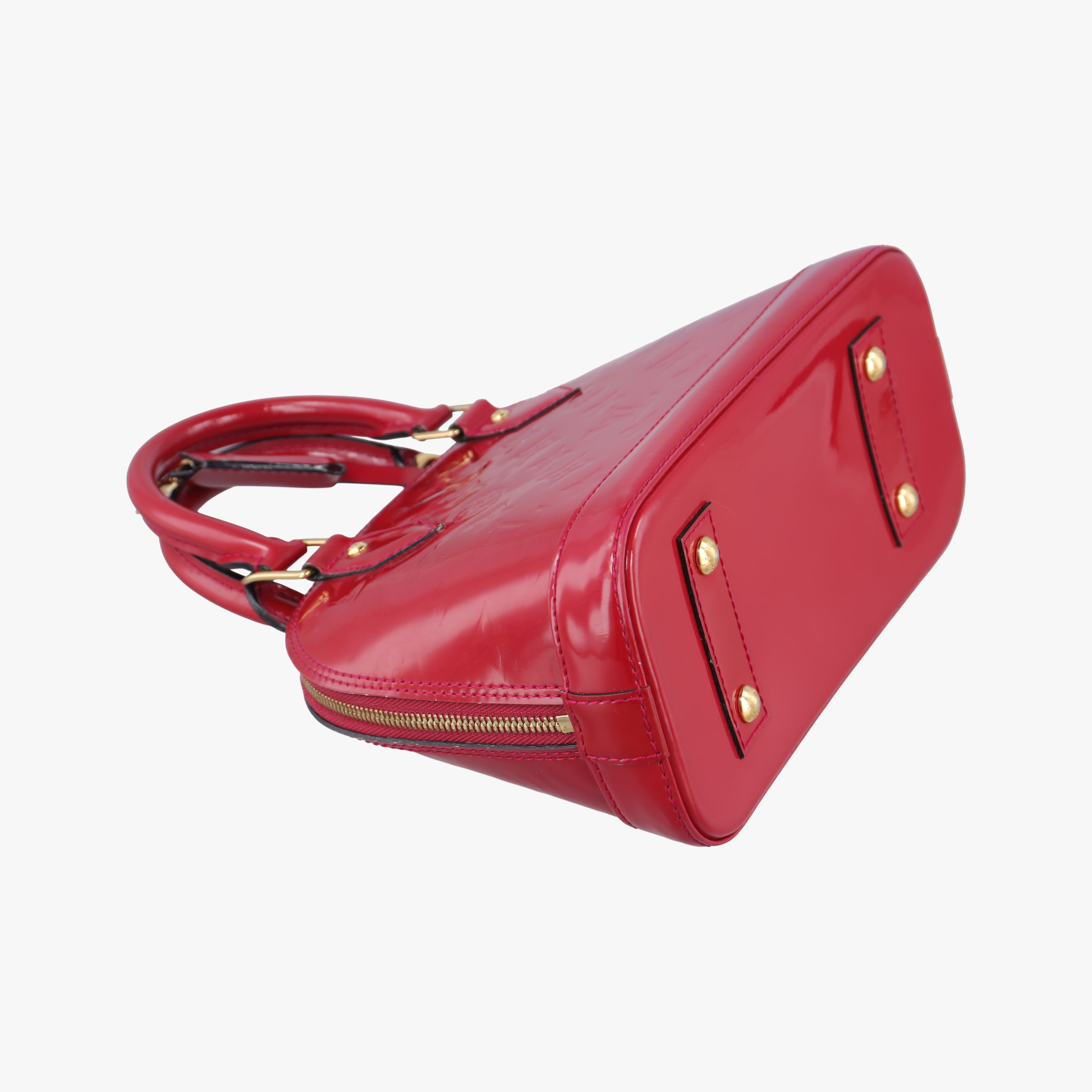 Vintage Louis Vuitton Alma BB pomme d'amour Vernis M91606 shoulderbag | stylenewstar