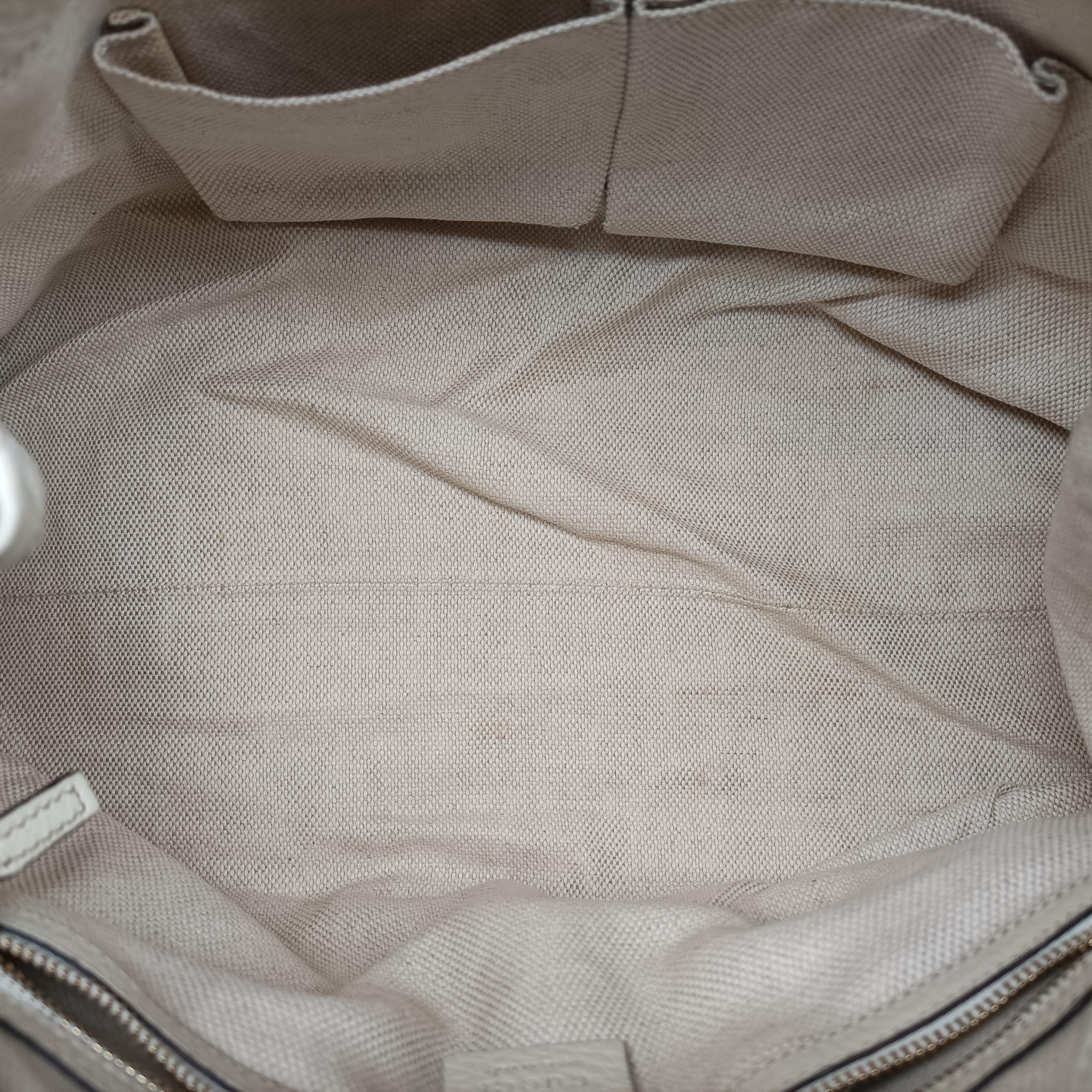 Secondhand Gucci Soho White Leather 308982 shoulderbag | stylenewstar